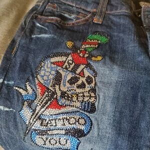 Vintage Ed Hardy women's jeans
